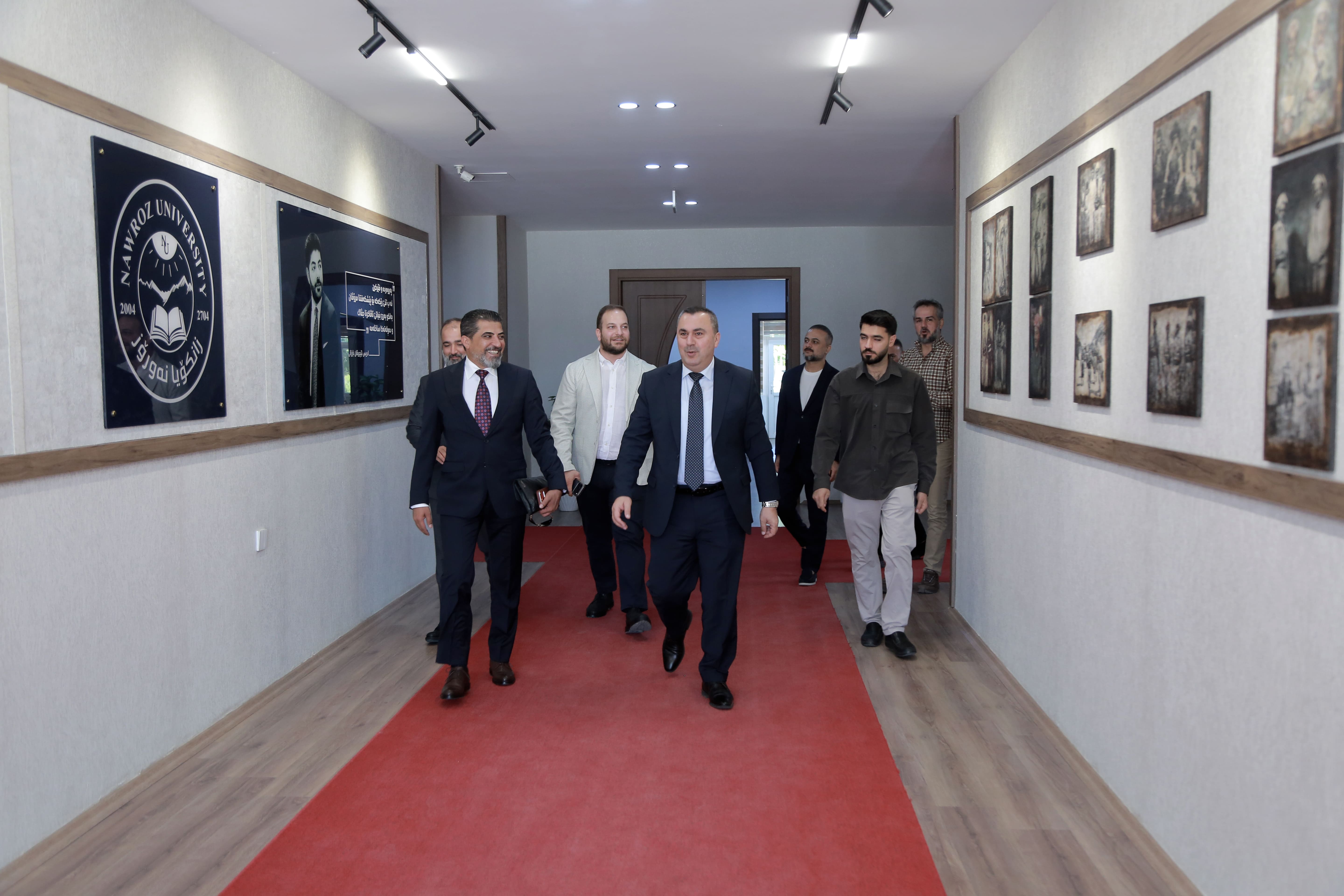 جامعة نوروز وشركة فور بريدج تبحثان إنشاء أبنية جديدة للمجموعة الطبية