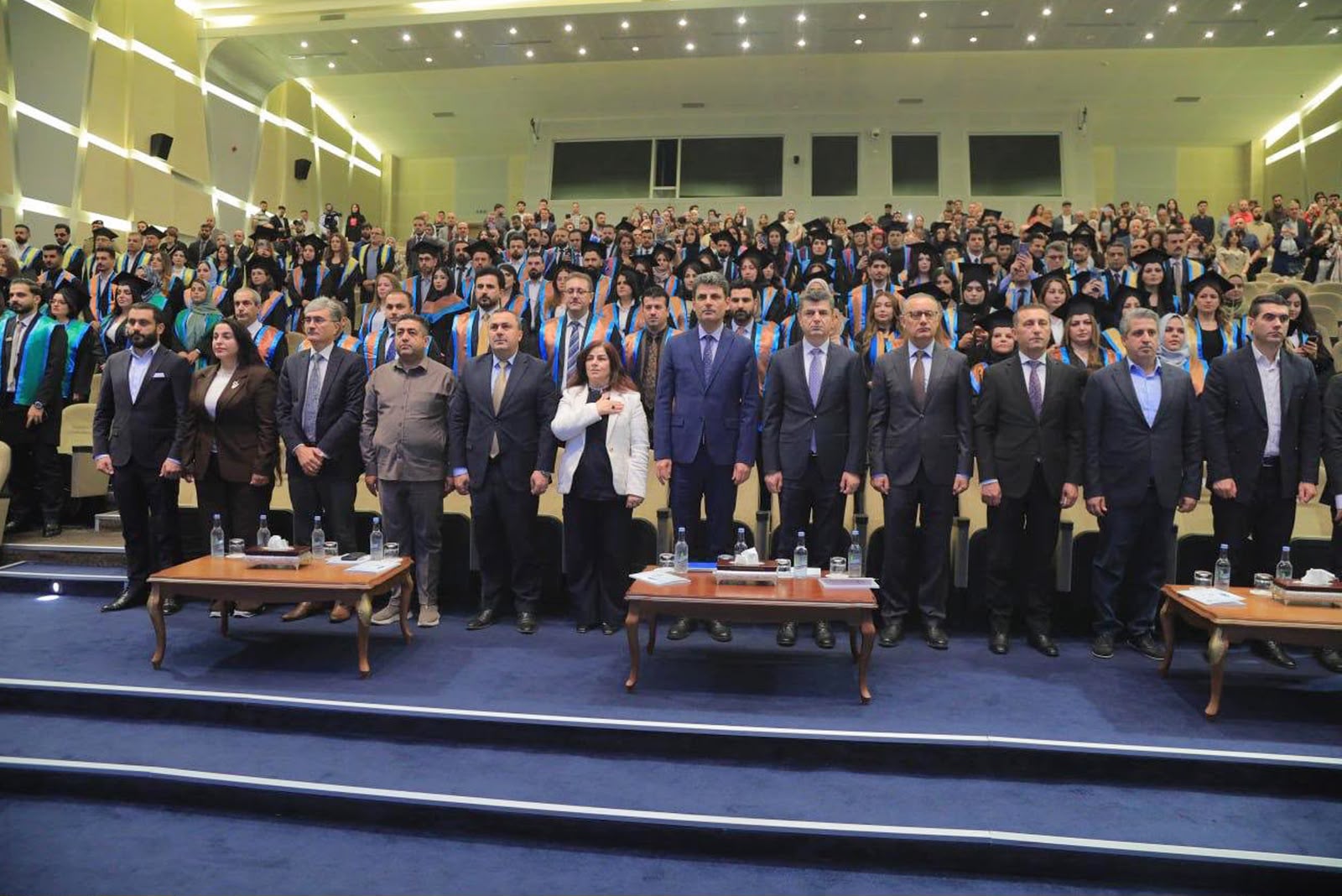 Nawroz University President Attends Postgraduate Graduation Ceremony at the University of Duhok