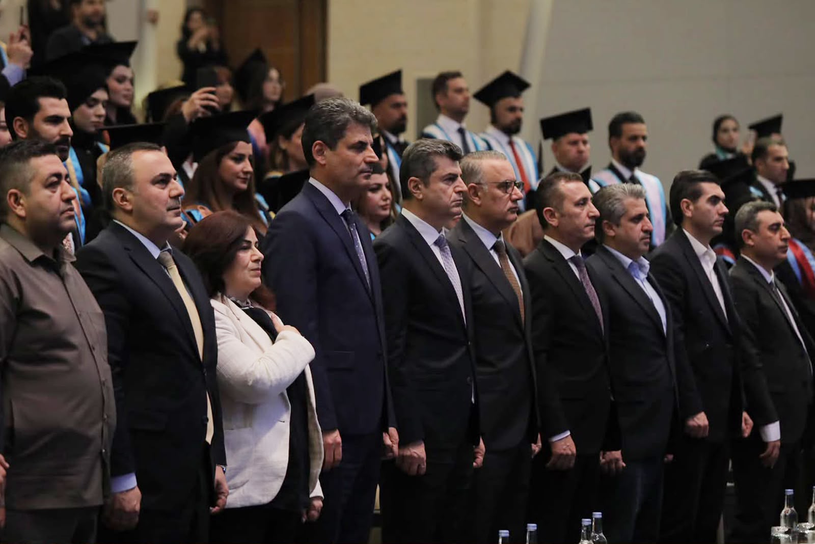 Nawroz University President Attends Postgraduate Graduation Ceremony at the University of Duhok