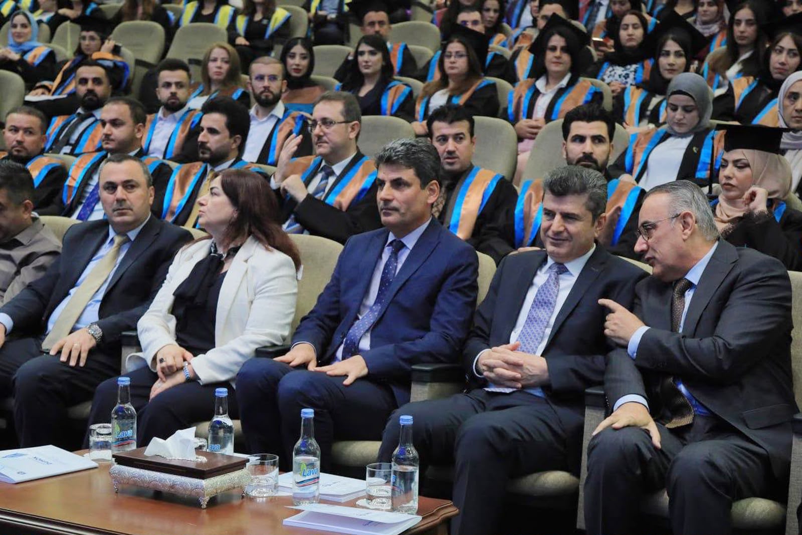Nawroz University President Attends Postgraduate Graduation Ceremony at the University of Duhok