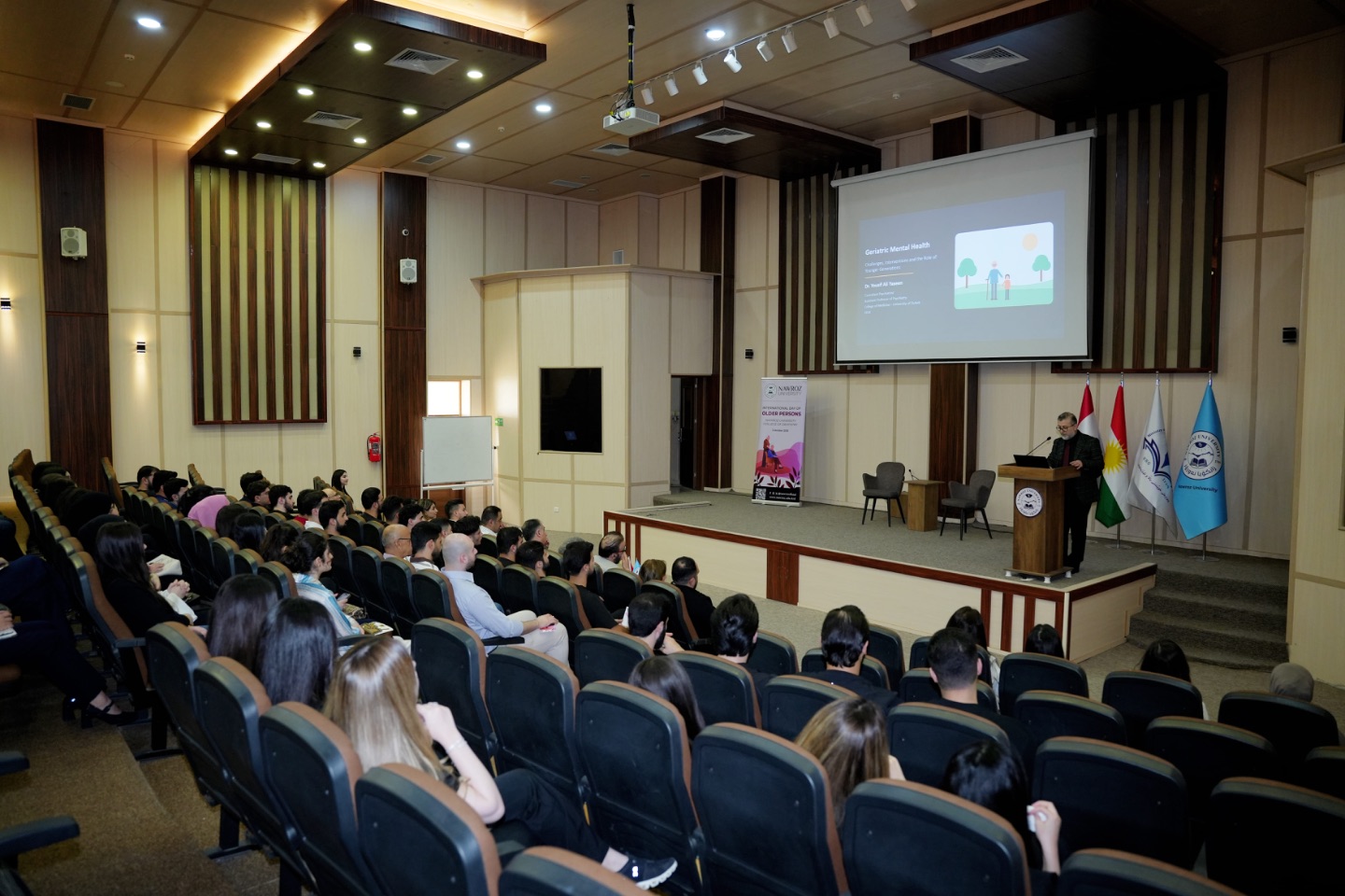 Nawroz University Holds Symposium on International Day of Older Persons