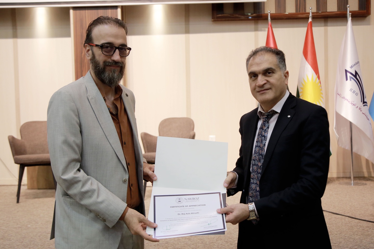 Nawroz University Holds Symposium on International Day of Older Persons