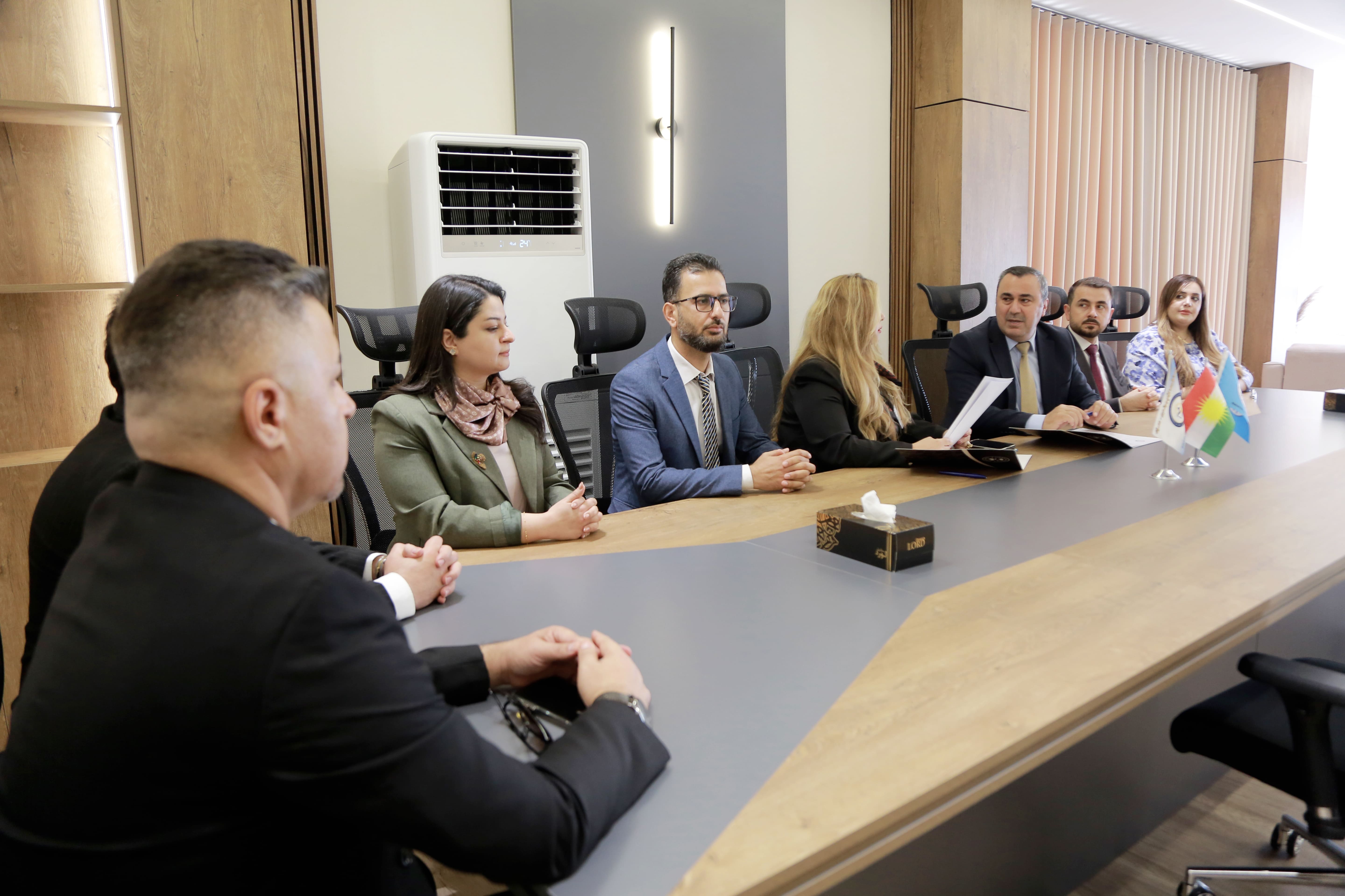 Nawroz University Signs Memorandum of Understanding with Institute of Computer - Duhok