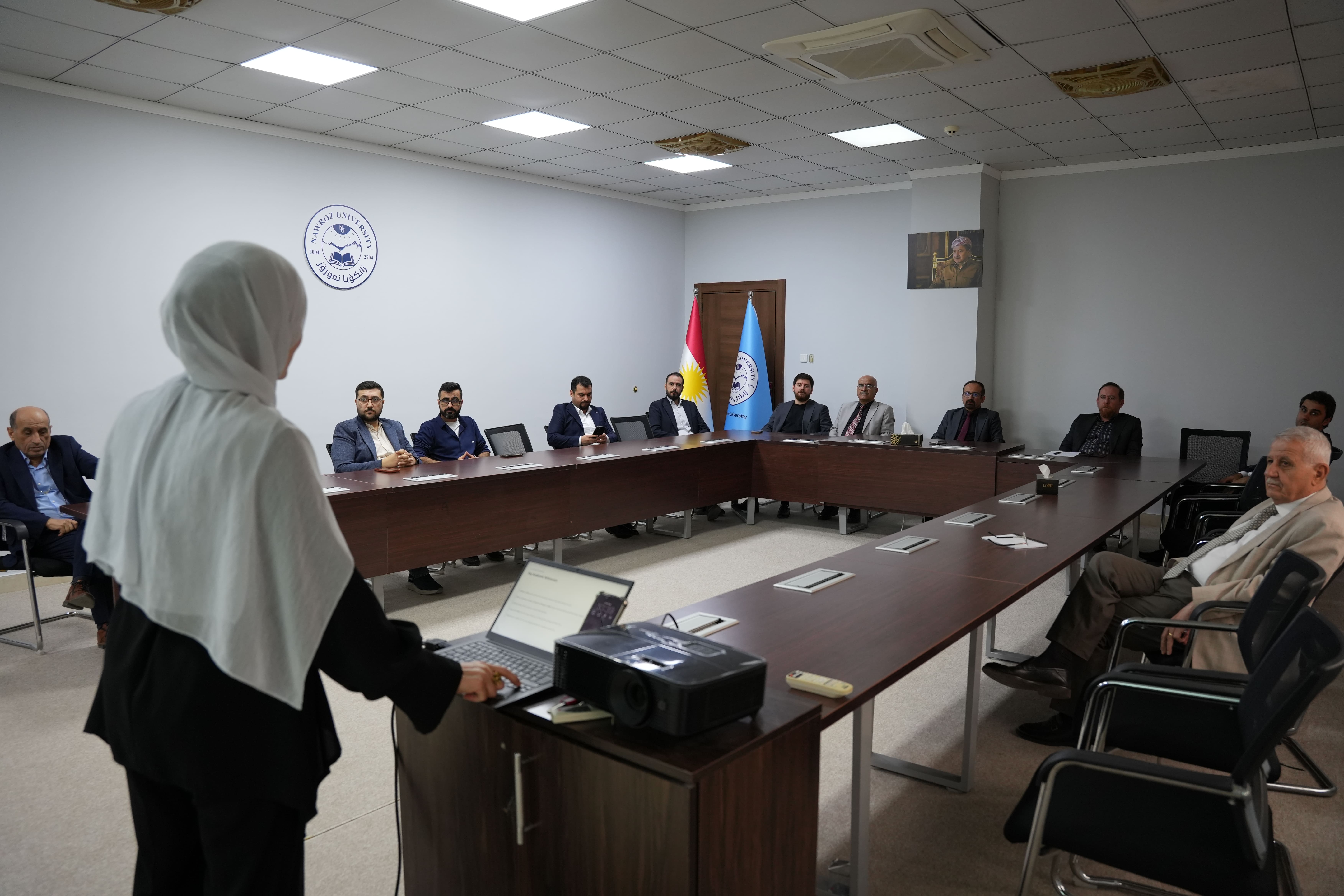 The College of Languages at Nawroz University hosts a seminar on " British and American Spelling Choices in English as a Foreign Language (EFL) Writing"