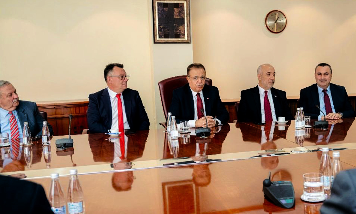 Nawroz University President Meets North Macedonia’s First Deputy Prime Minister as Part of International Academic Delegation
