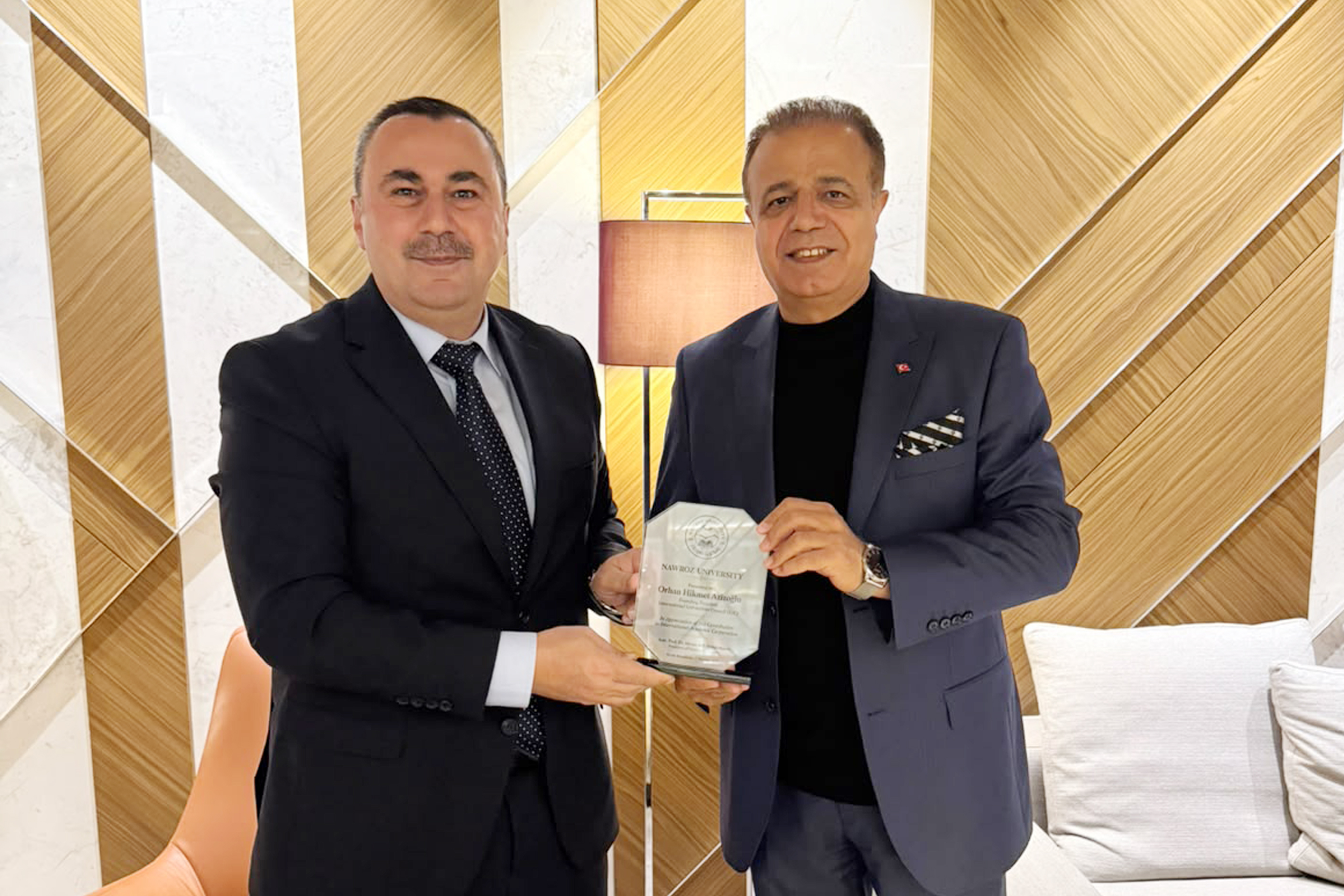 Nawroz University President Signs Two MoUs with International Universities in North Macedonia
