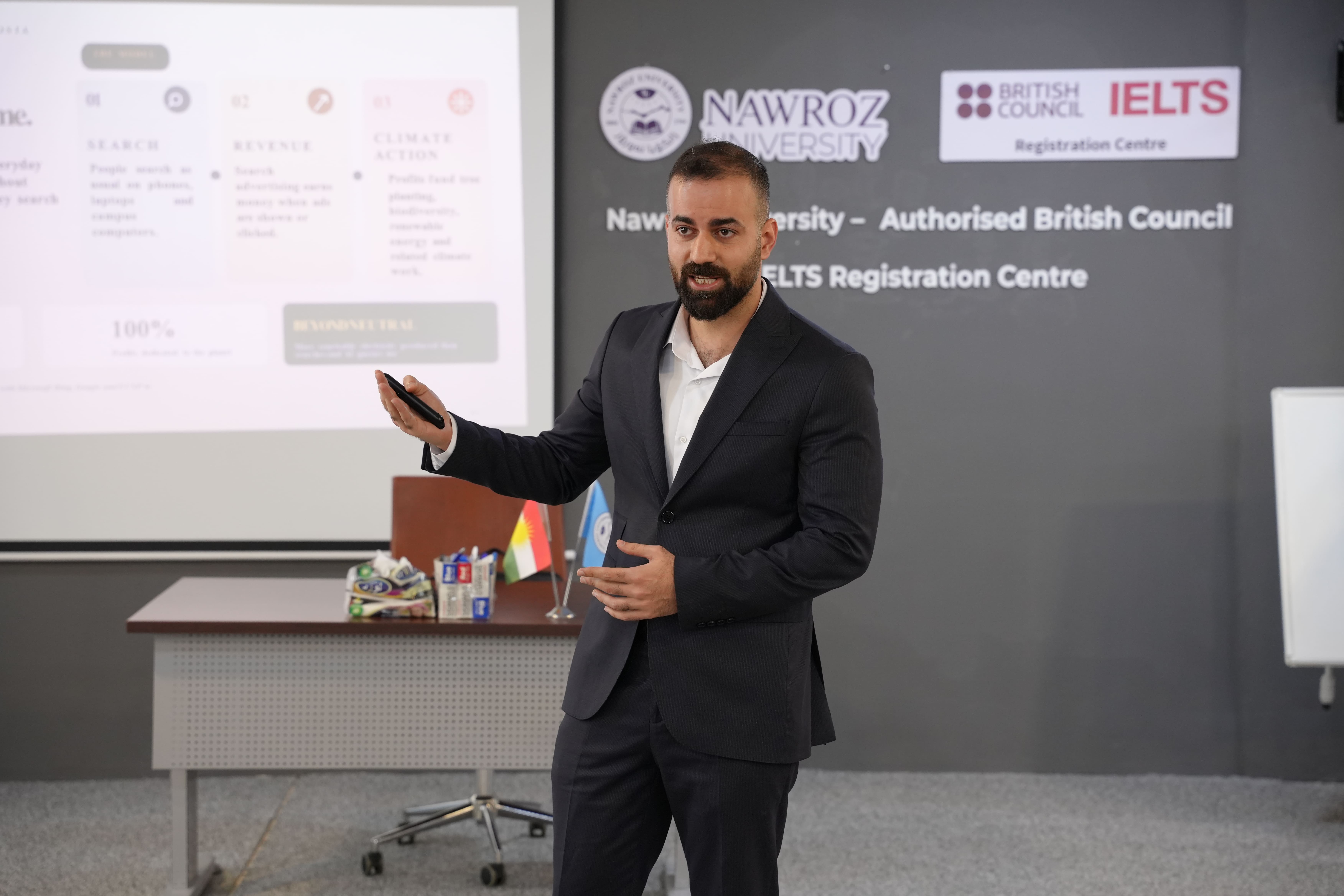 Nawroz University Launches First Phase of Cooperation with Ecosia to Promote Environmental Sustainability