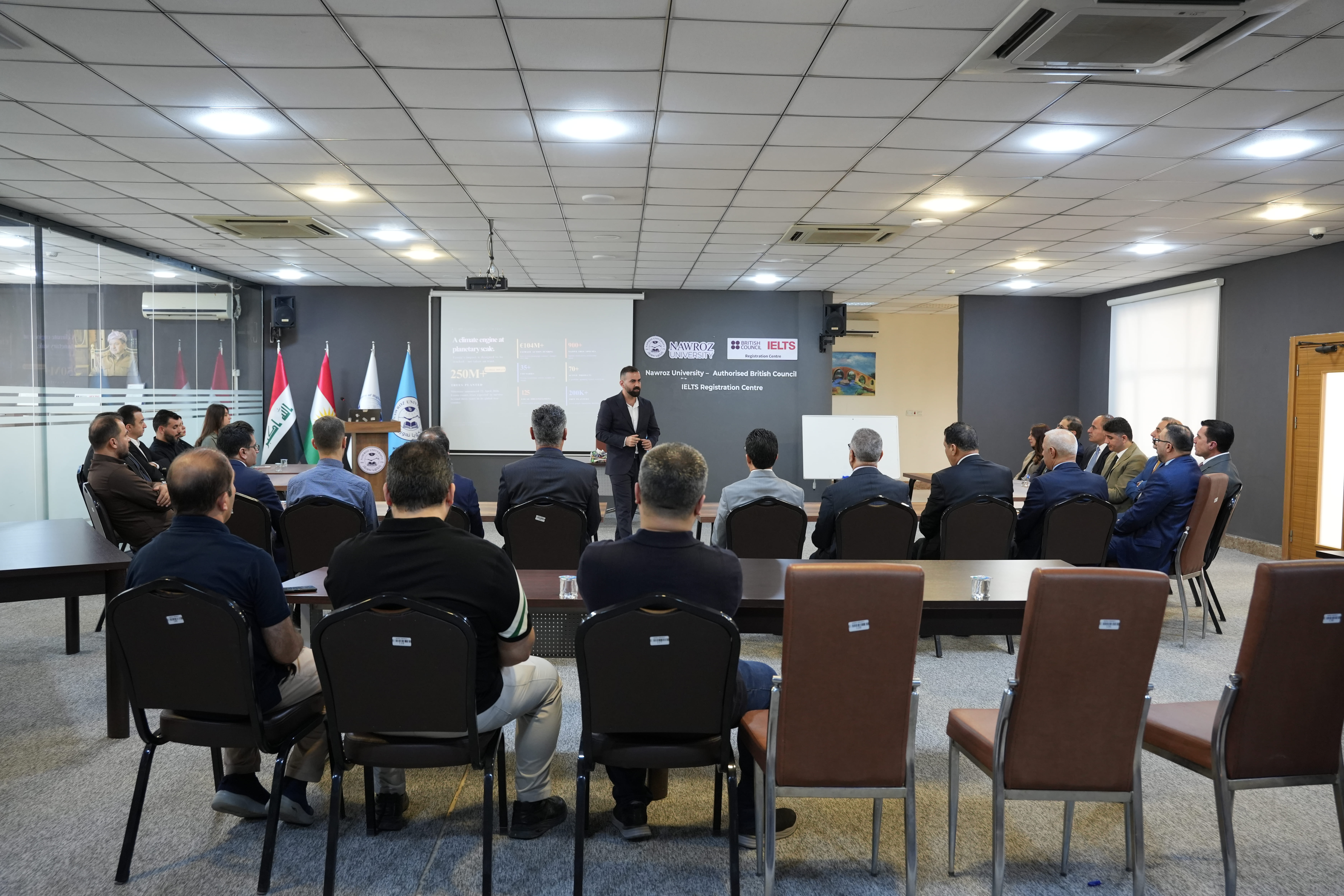 Nawroz University Launches First Phase of Cooperation with Ecosia to Promote Environmental Sustainability