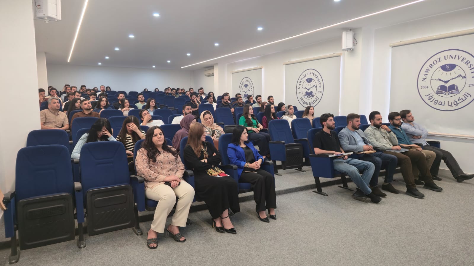 A seminar on professional and academic guidelines and ethics was organized at Nawroz University