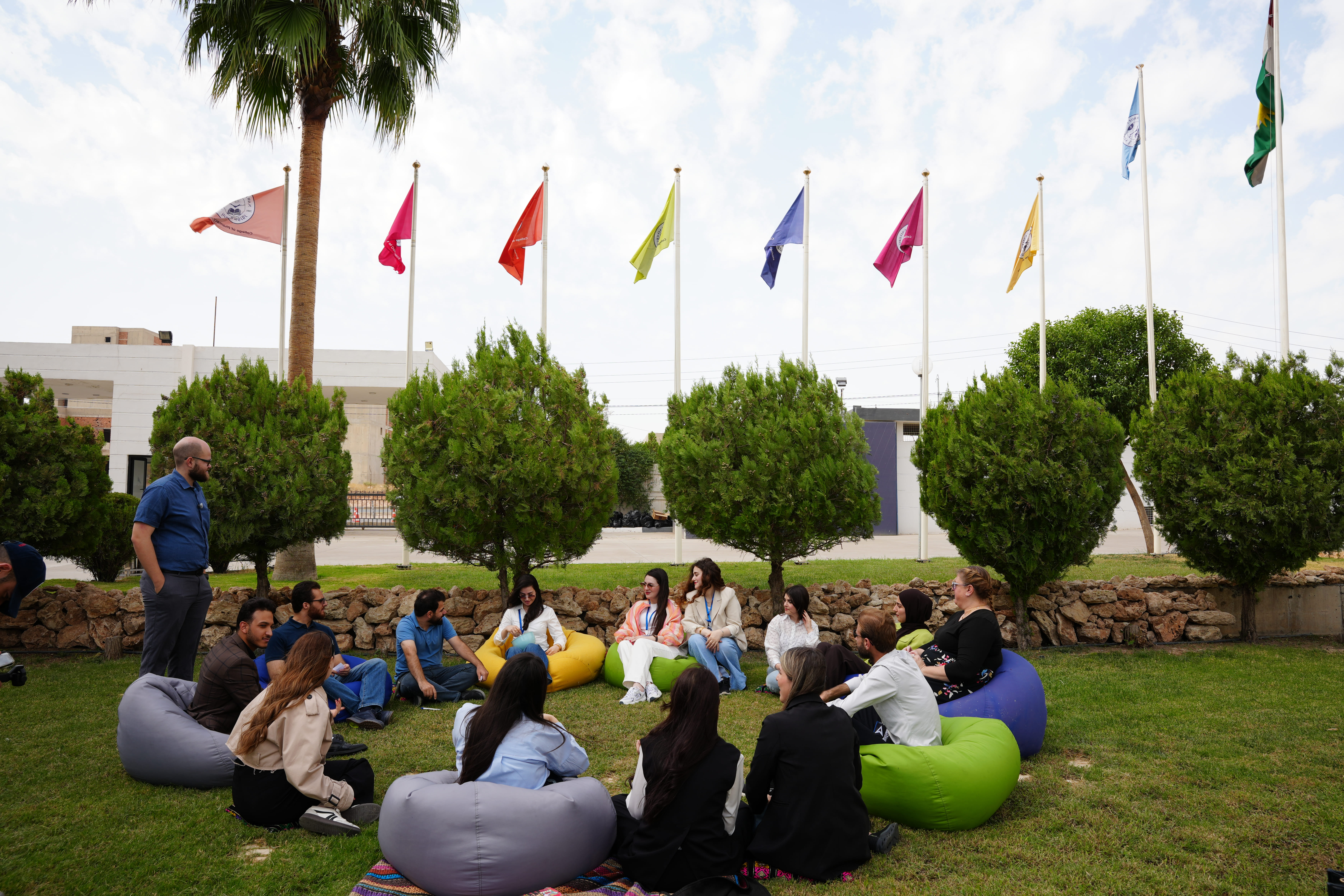 Nawroz University’s Universal Language Centre (ULC) Organizes Interactive English Learning Activity Beyond the Classroom