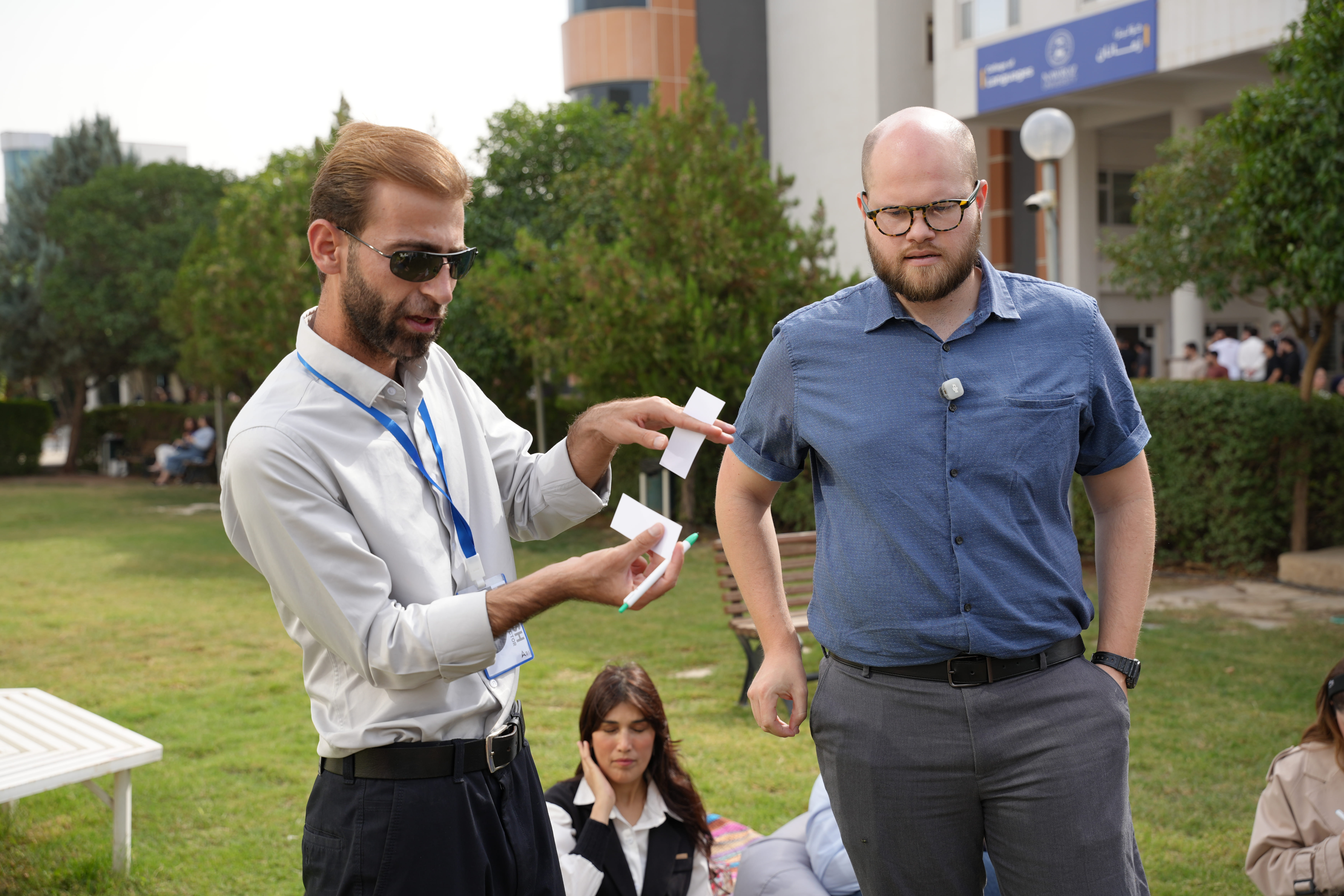 Nawroz University’s Universal Language Centre (ULC) Organizes Interactive English Learning Activity Beyond the Classroom