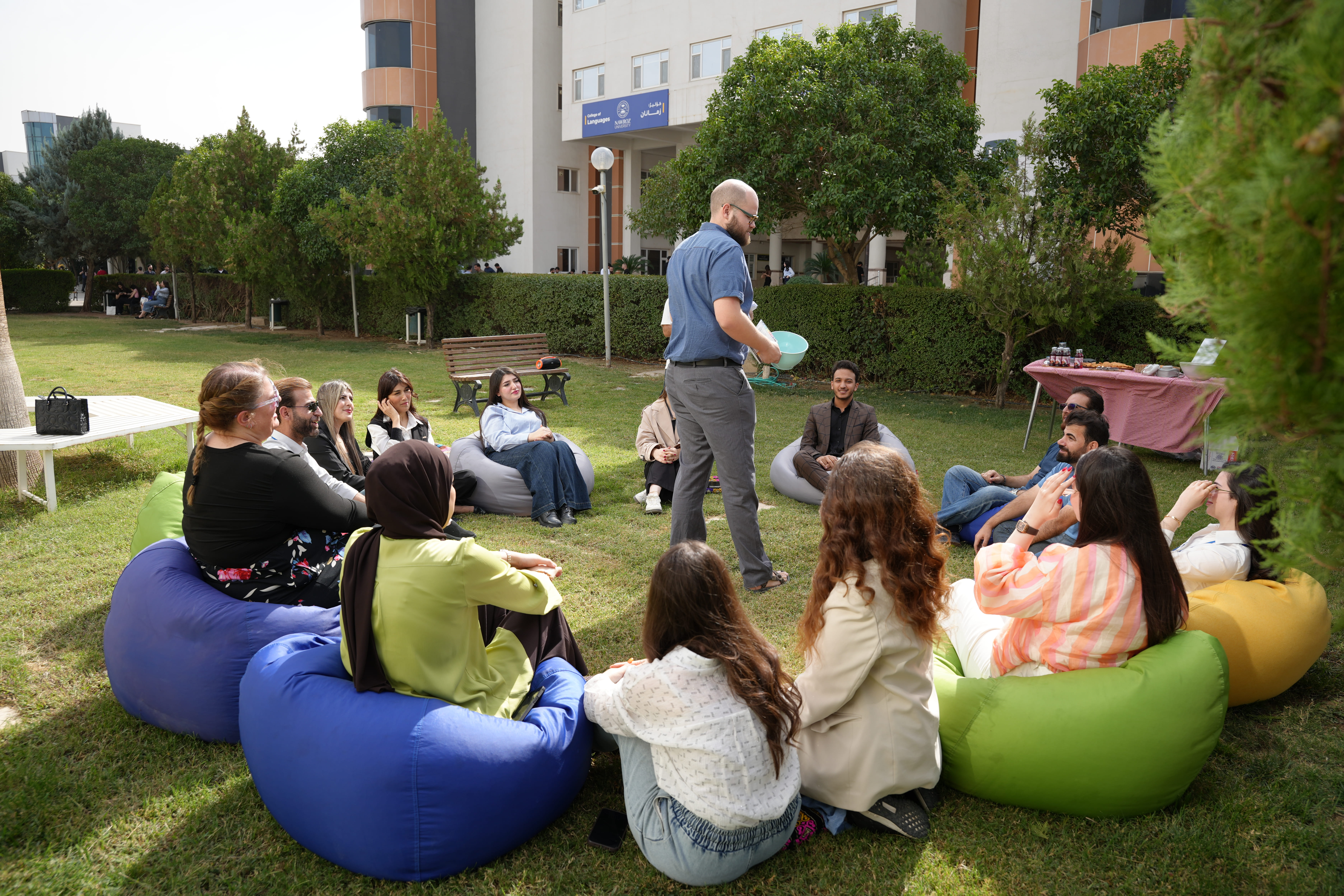 Nawroz University’s Universal Language Centre (ULC) Organizes Interactive English Learning Activity Beyond the Classroom