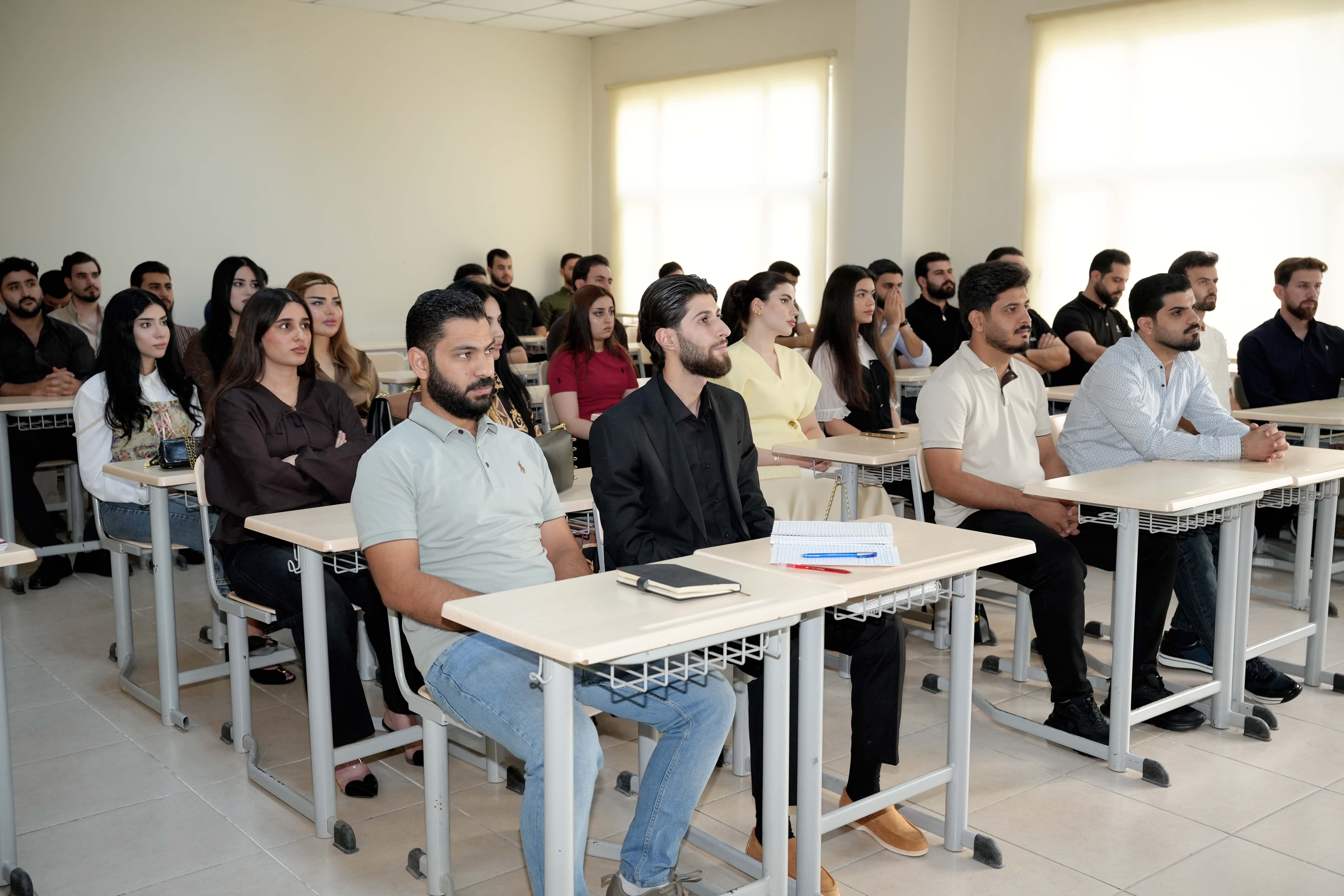 زانکۆیا نەورۆز وانەکا پراکتیکی بو  قوتابیێن کولیژا یاسایێ دەربارەی یاسایا بەرهەنگاربوونا توندوتیژیا خێزانی ئەنجامدا