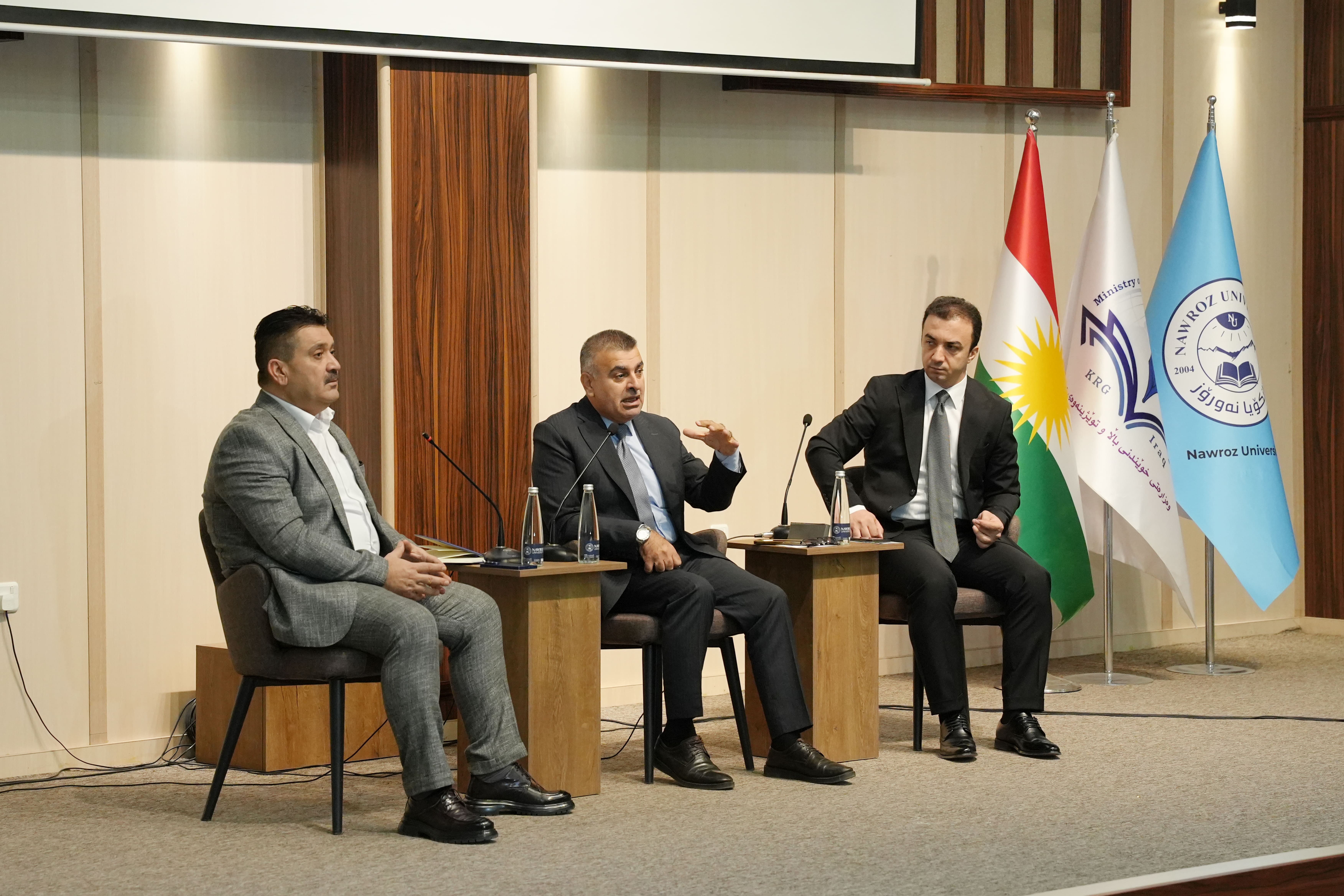 Nawroz University Organized a Symposium Titled 'The Boundaries of Public Discourse Between Exercising Rights and Responsibility