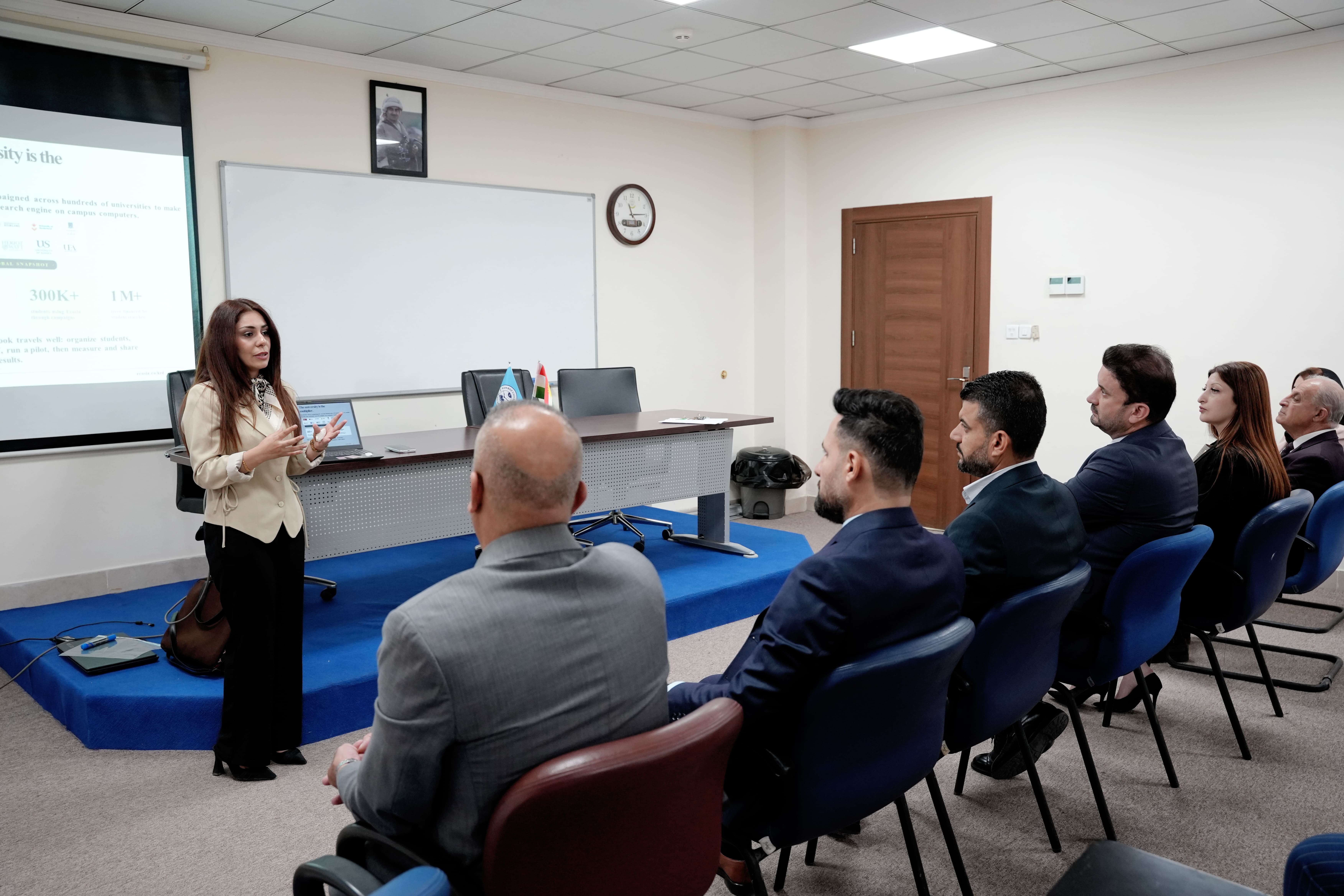 جامعة نوروز تختتم المرحلة الأولى من حملة التوعية البيئية والتشجير بالتعاون مع Ecosia