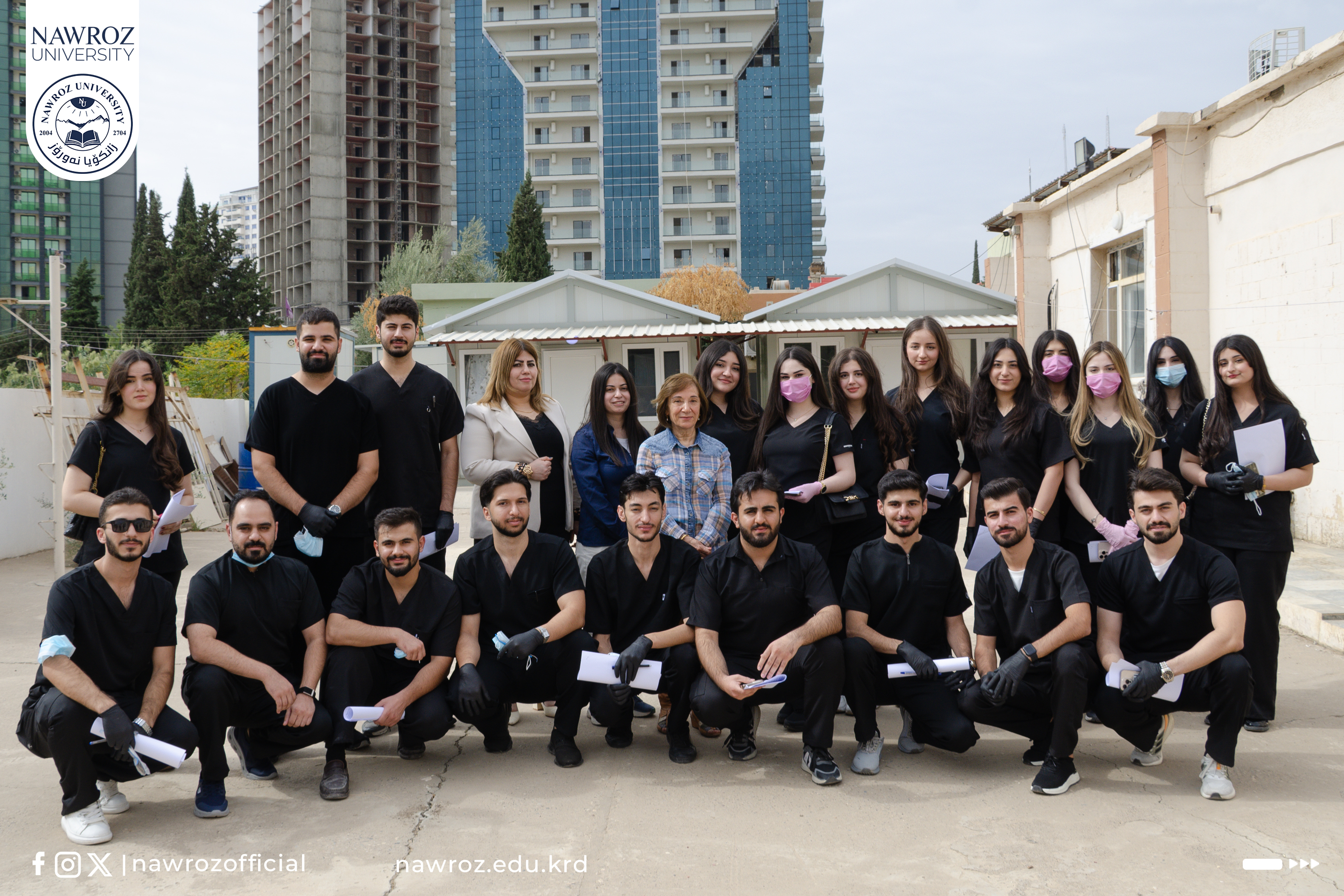 Nawroz University – College of Dentistry Organizes Scientific Visit to Nursing Home in Duhok