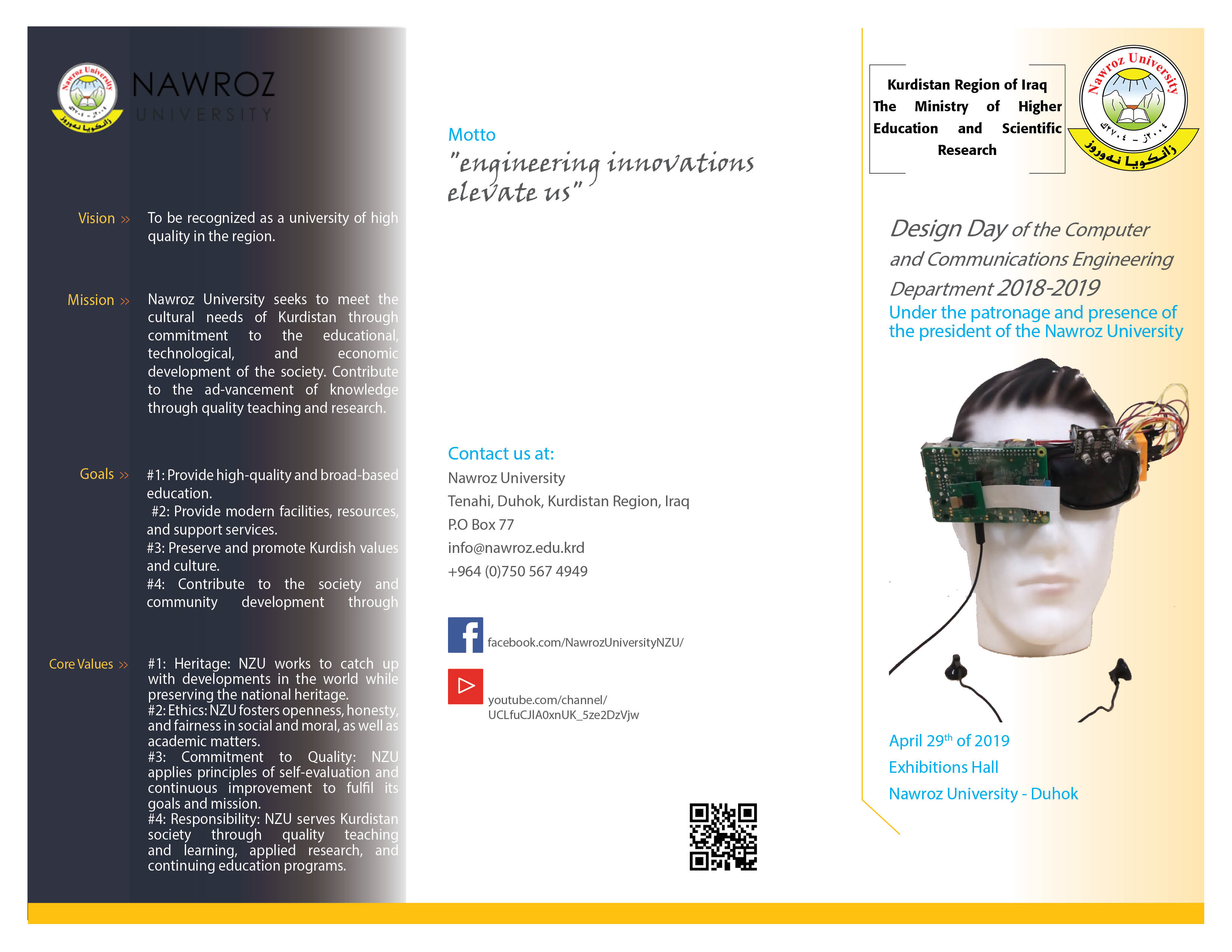 4th Design Day of The Computer and Communication Engineering 2018-2019