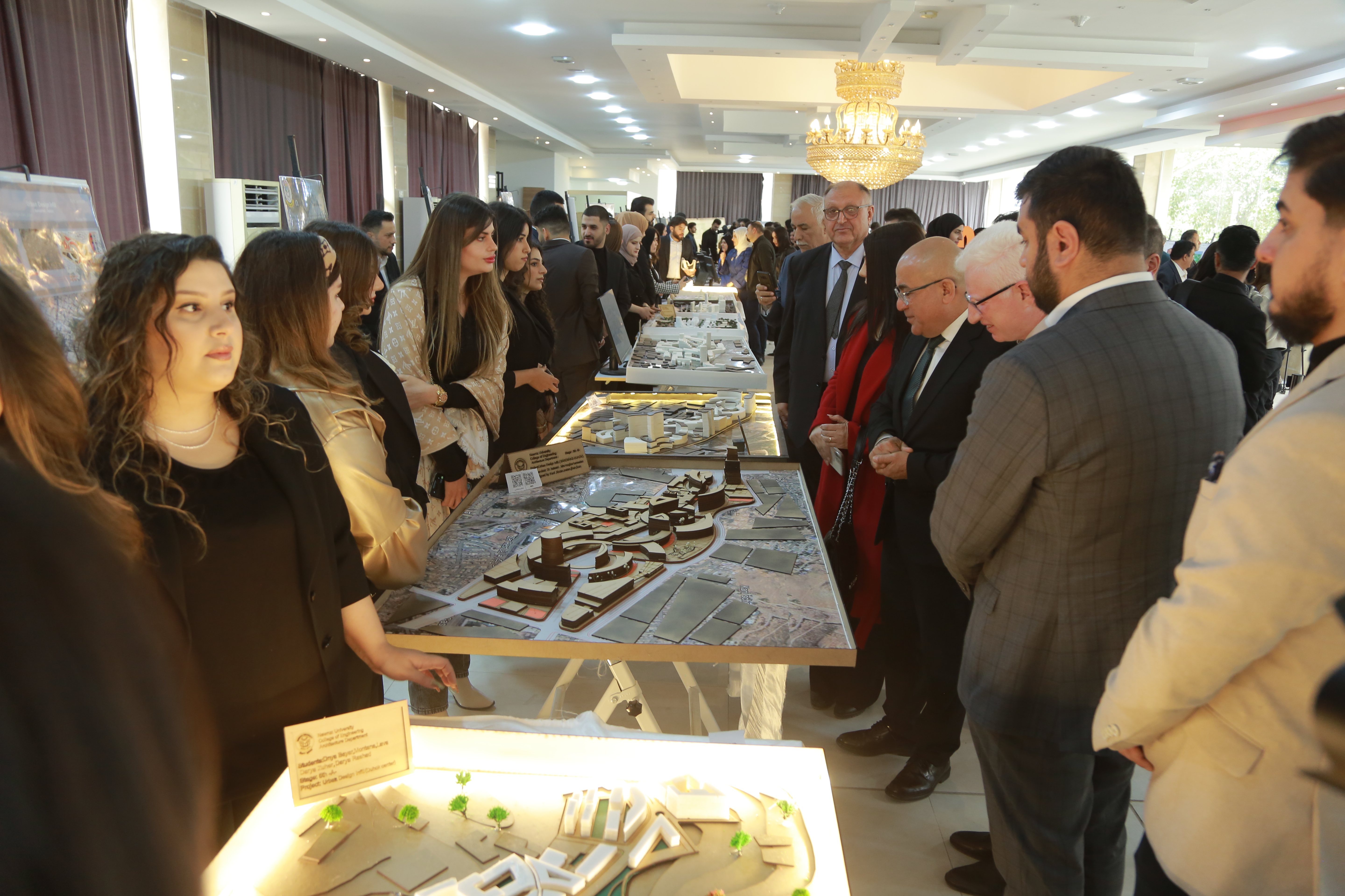 Nawroz University's College of Engineering Showcases Students' Creative Projects
