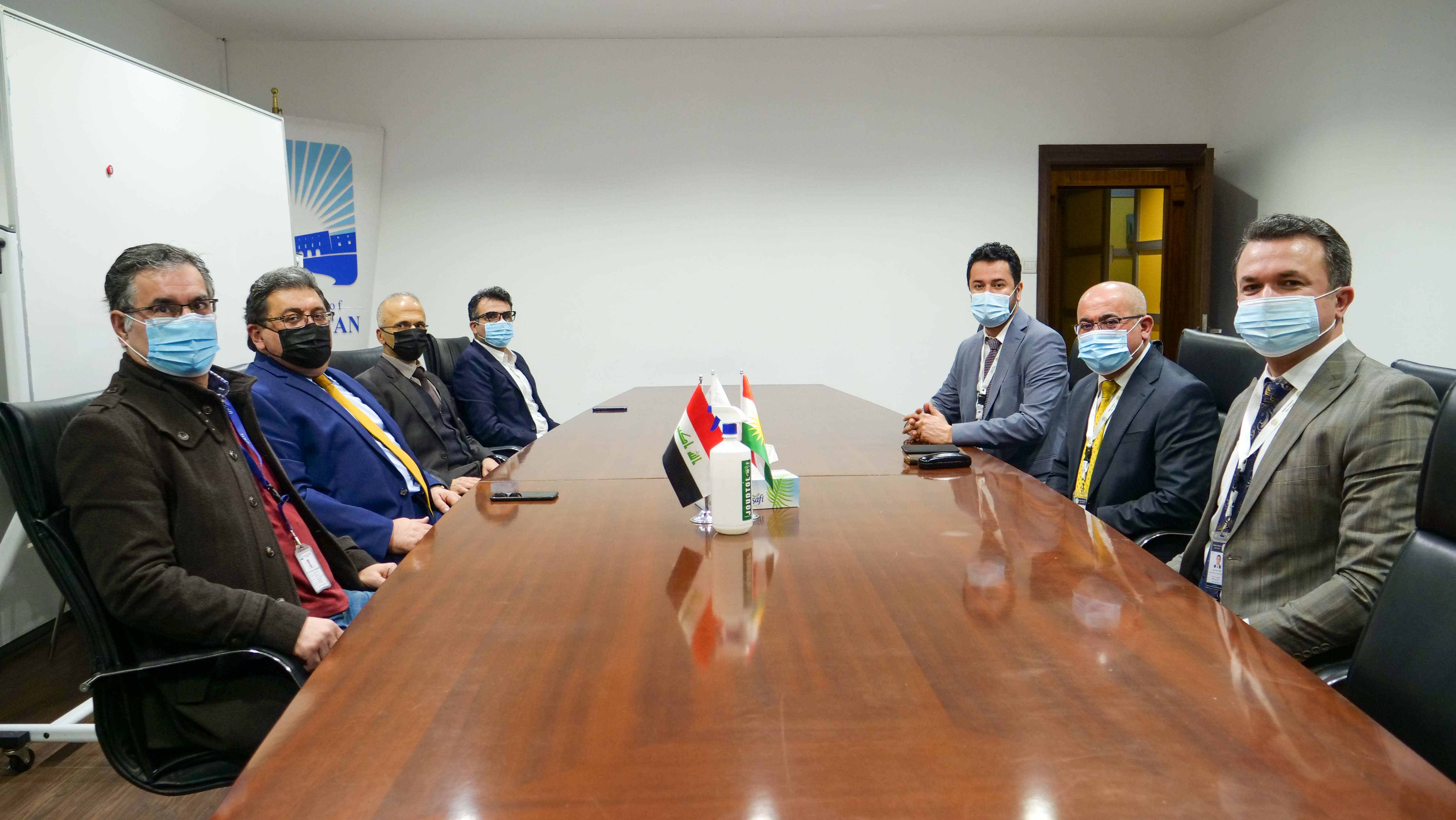 Nawroz & UKH strengthening their academic ties | Nawroz University